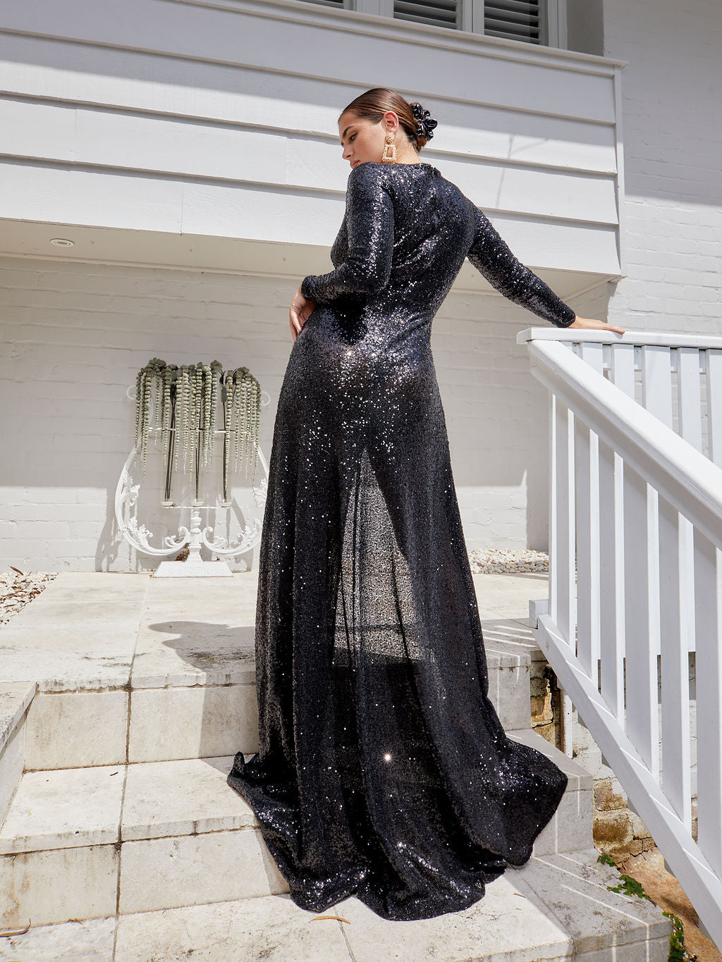 Elle Zeitoune - Fontaine - Black Sequins