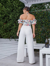 Load image into Gallery viewer, Allia Floral Top with White Pants Set/ Zimmermann and Bianca &amp; Bridget
