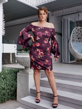 Load image into Gallery viewer, Grenache Shadow Rose Dress/ Jayson Brunsdon - FINAL SALE

