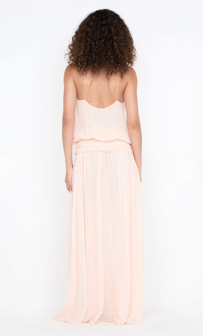 Bec & Bridge / Camille Blouson Dress / Peach