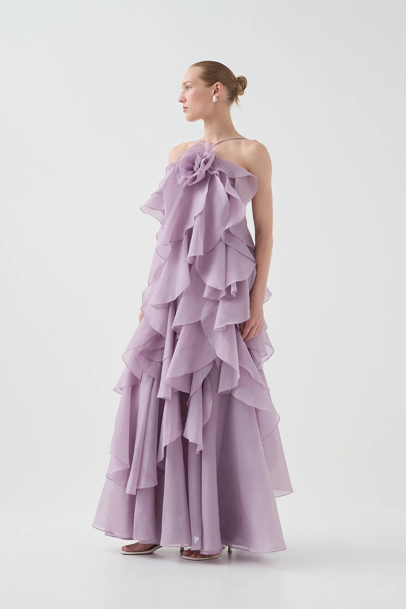 Aje / Pandorea Layered Maxi Dress / Lilac