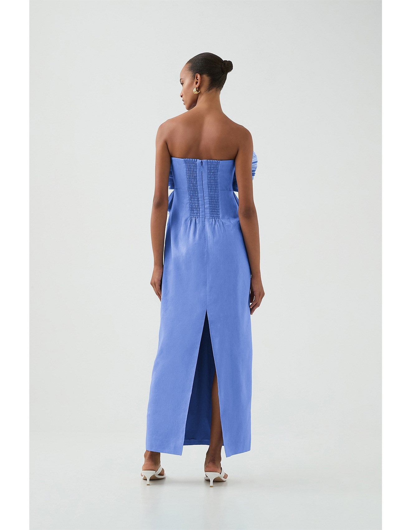 Aje / Kira Midi Dress / Ocean Wave