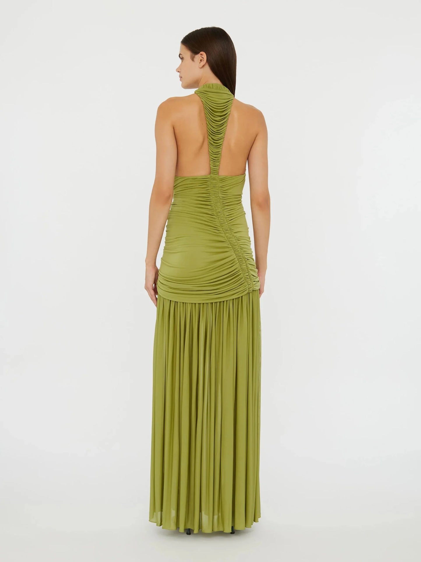 Christopher Esber / Orion Gown / Green Olive