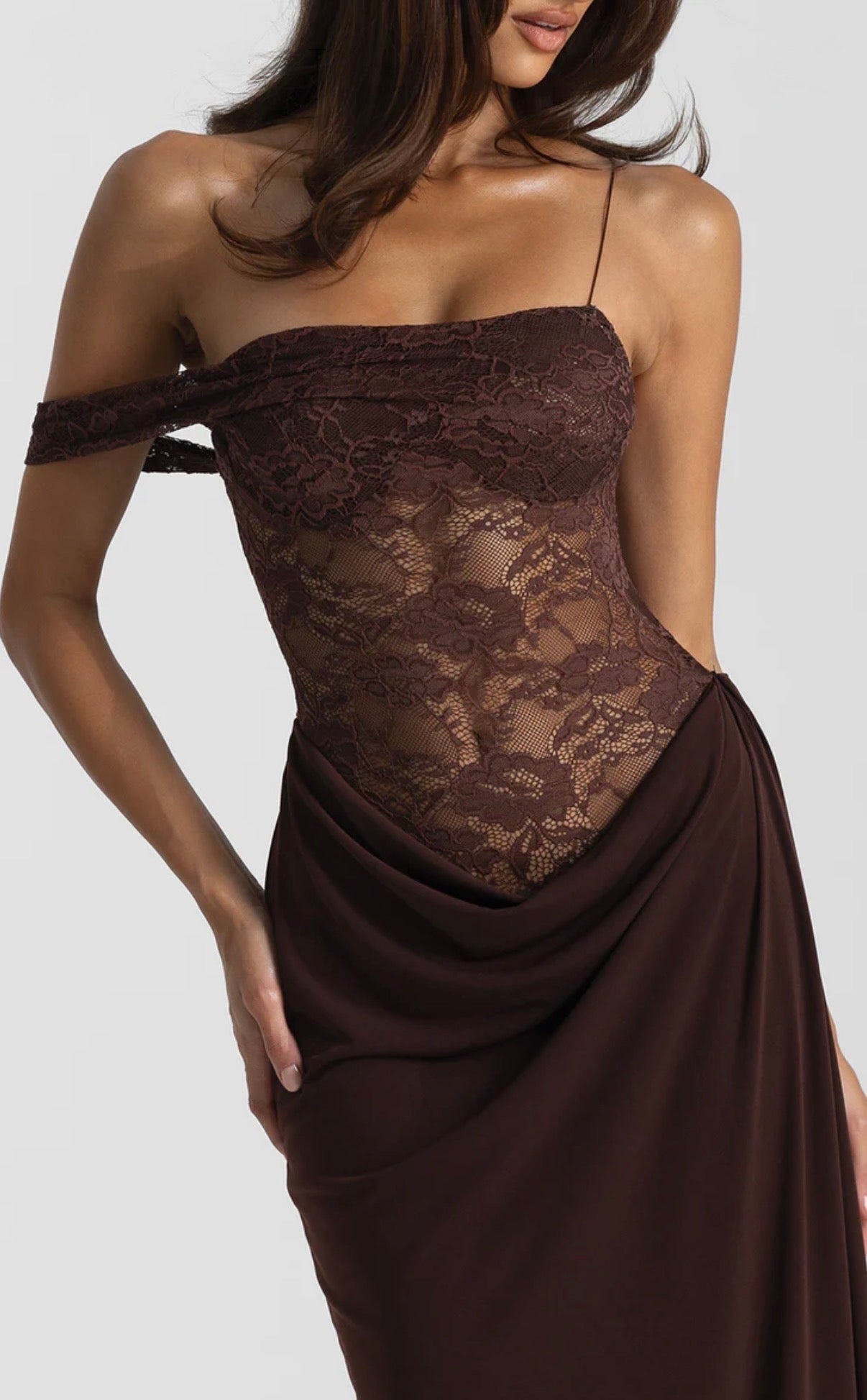Natalie Rolt / Sloane Dress / Espresso