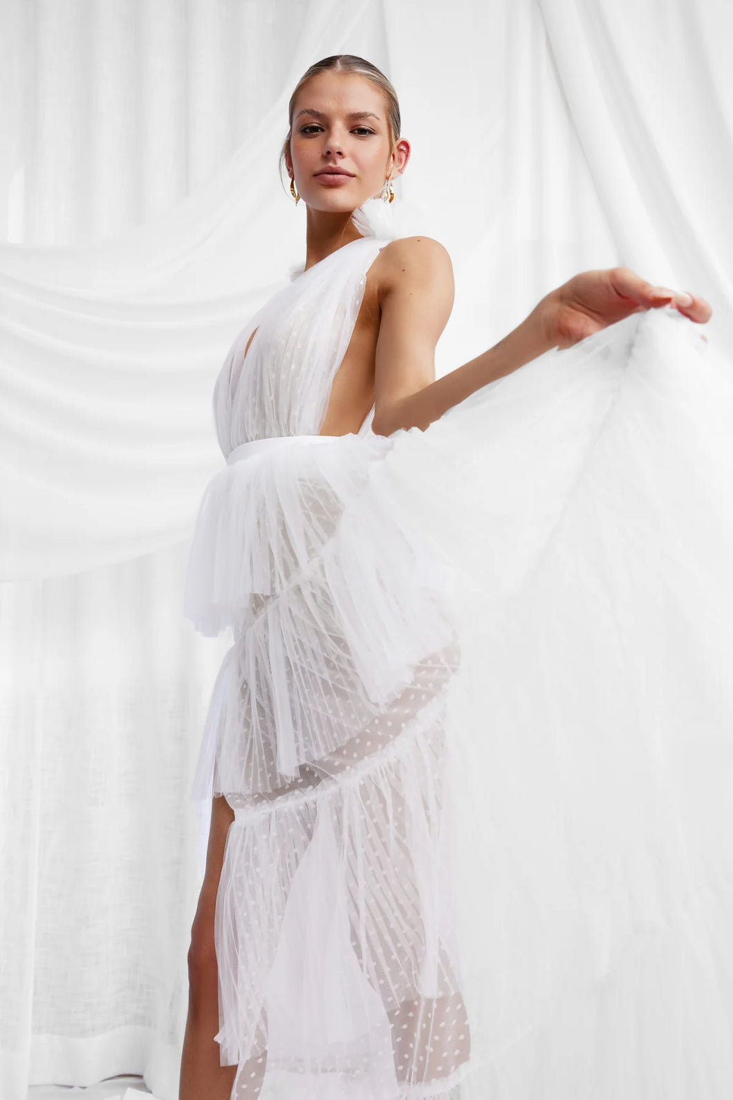Zendaya Dress - White / Lexi