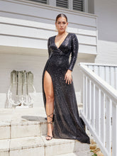 Load image into Gallery viewer, Elle Zeitoune - Fontaine - Black Sequins
