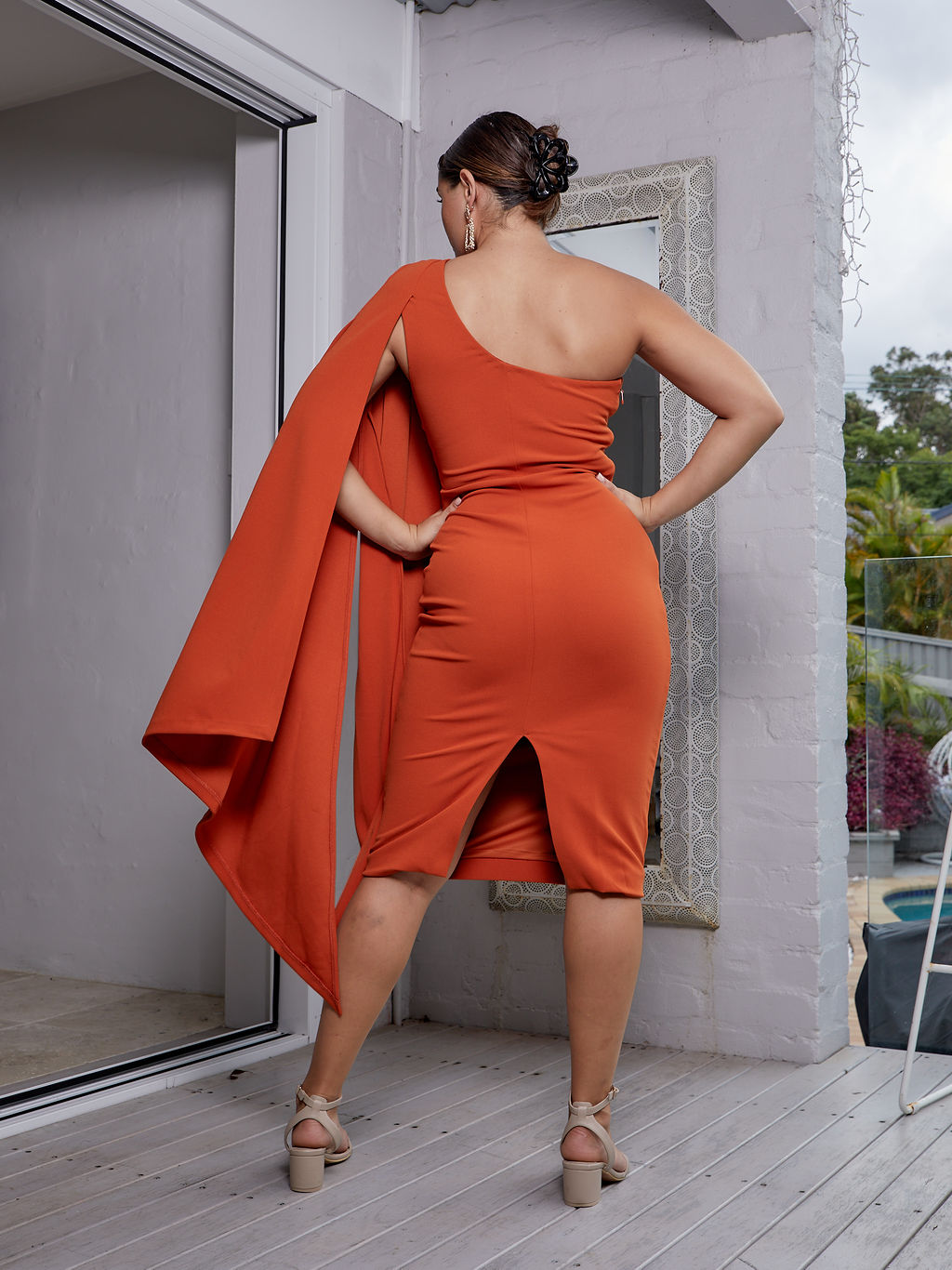 Mossman red dress sales