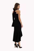 Load image into Gallery viewer, Deep Night Shadow Dress/By Johnny- RRP $700
