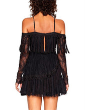 Load image into Gallery viewer, Alice McCall - She&#39;s Cosmic - Black Lace
