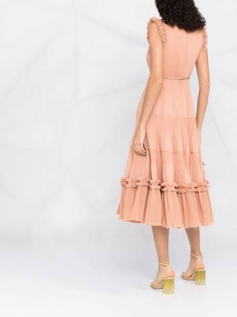 Zimmermann / Pleated Midi Dress