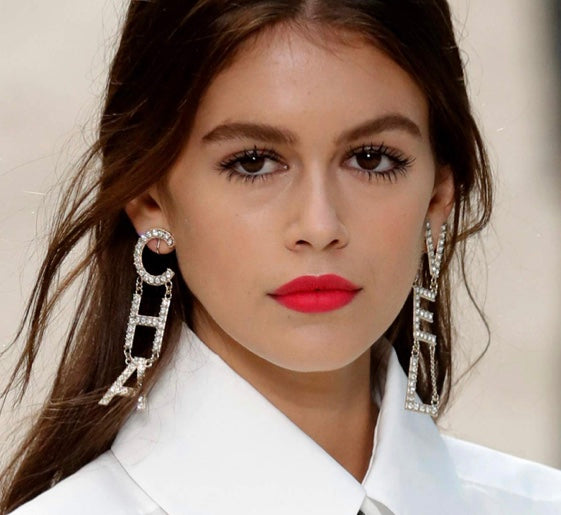 Chanel Logo Earrings