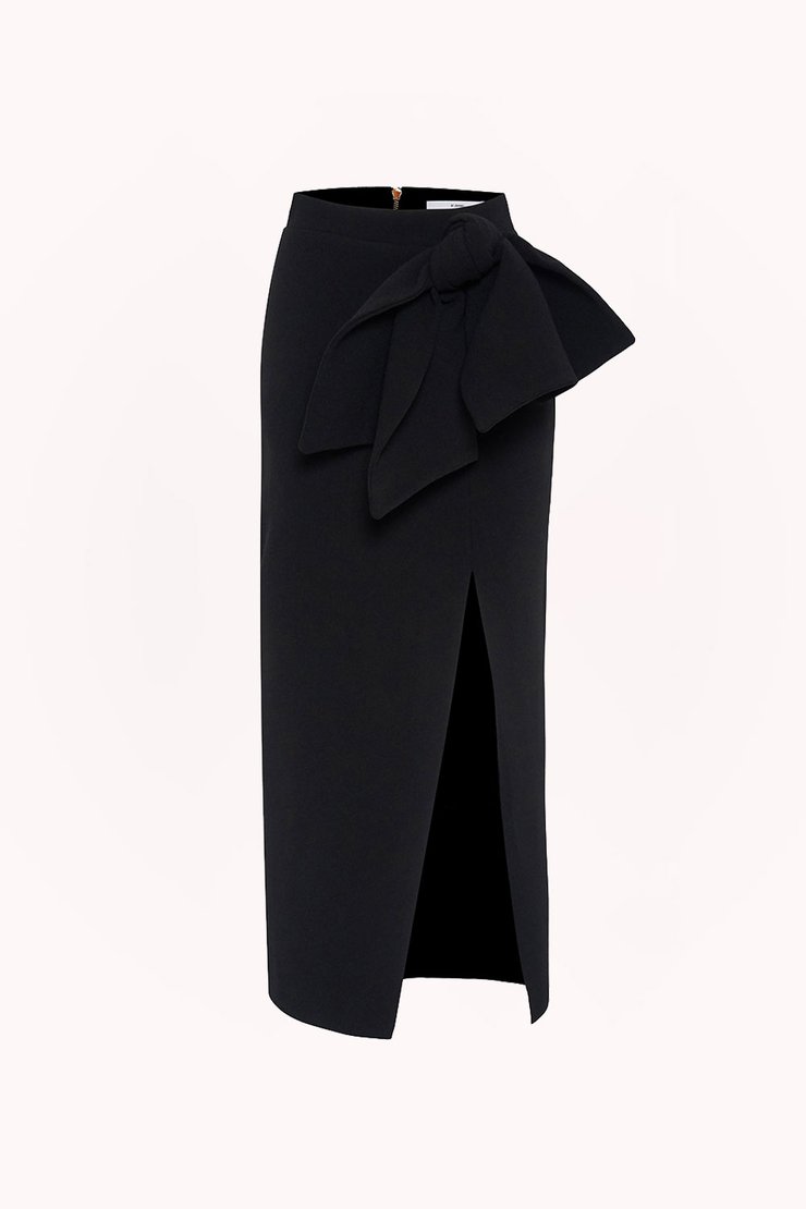 By Johnny / Betina Bow Split Skirt - EX-RENTAL FINAL SALE