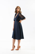 Load image into Gallery viewer, Kara Dress-Black/ Revoque - RRP $189
