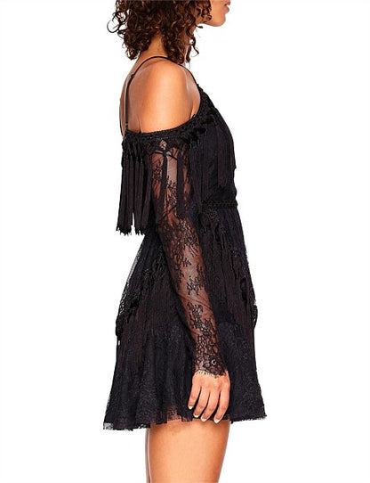 alice mccall she's cosmic dress Alice McCall She's Cosmic Dress Black 8
