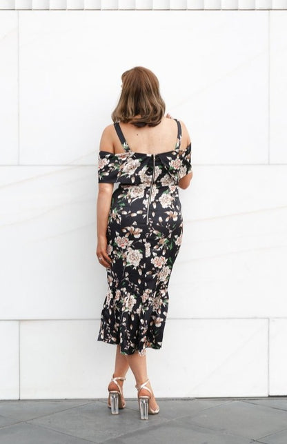 Revoque - Chloe Dress - Floral - EX-RENTAL FINAL SALE