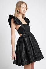 Load image into Gallery viewer, Aje / Gazelle Mini Dress / Black
